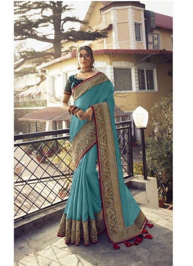 SULAKSHMI SUNSHINE Latest Fancy Designer Heavy Festive Wear Pure Trusser Heavy Saree Collection